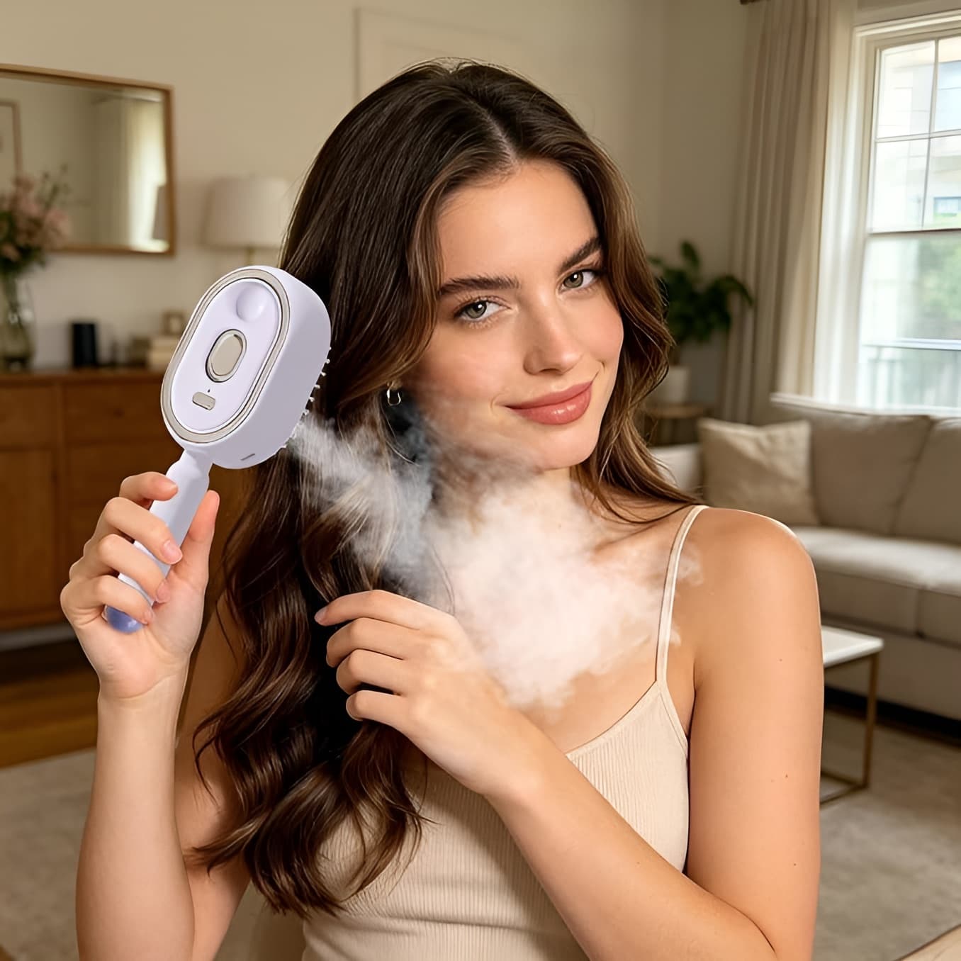 Electric Spray Retractable Air Cushion Comb Health & Beauty