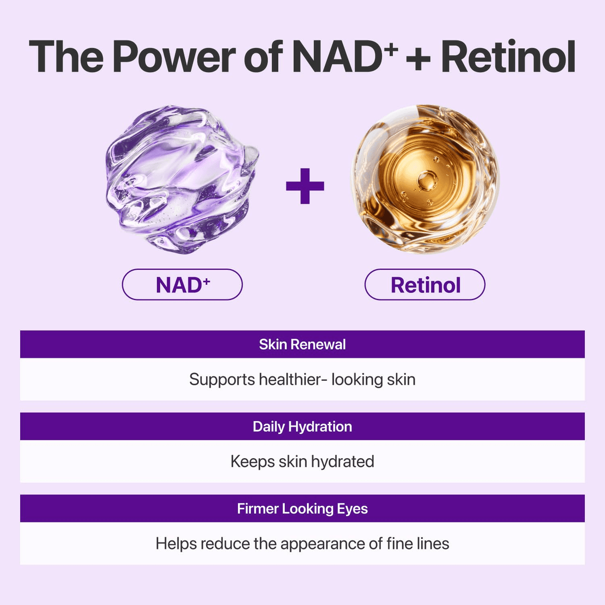 Numbuzin No.9 NAD+ Retinol Eye Cream for wrinkles & fine lines